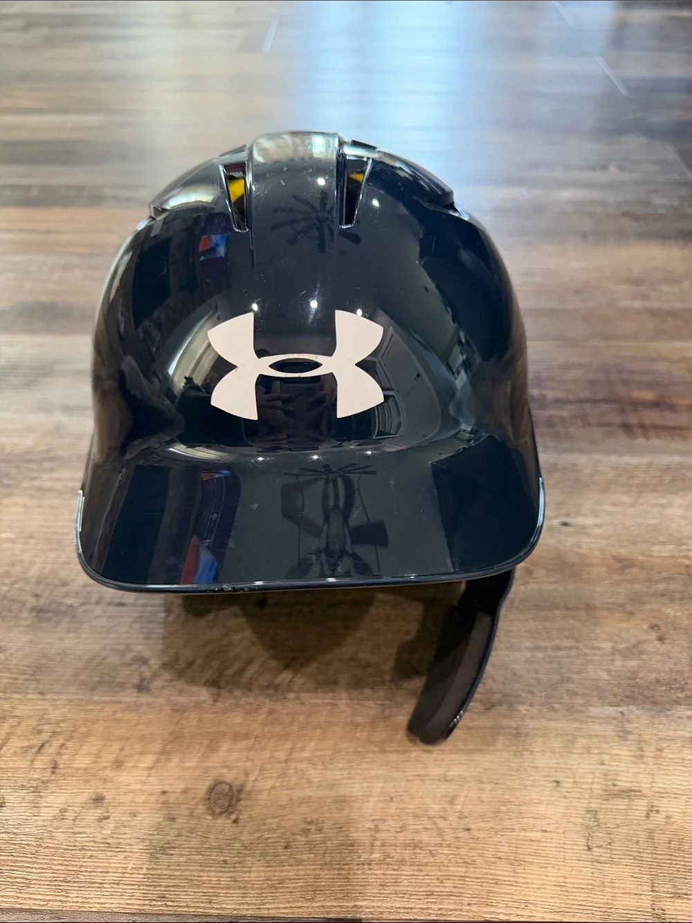 Under Armour Kids Navy Batting Helmet with Star Graphic